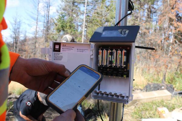 Photo of a data logger